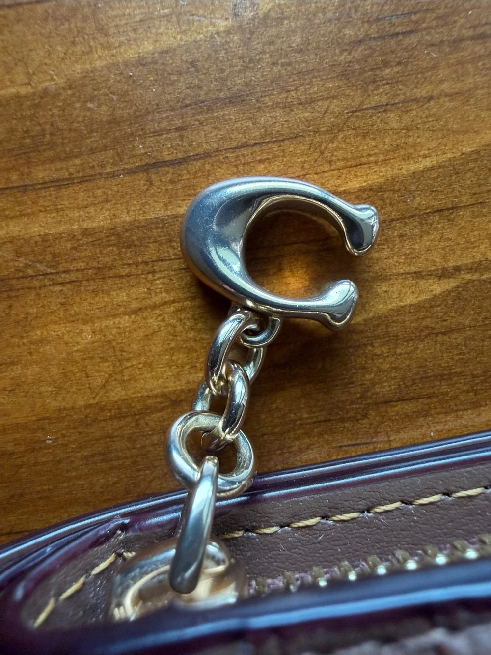 Coach excellent gold